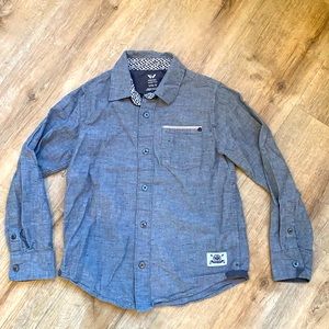 Shaun White Boys button up collard shirt long sleeve size 6/7